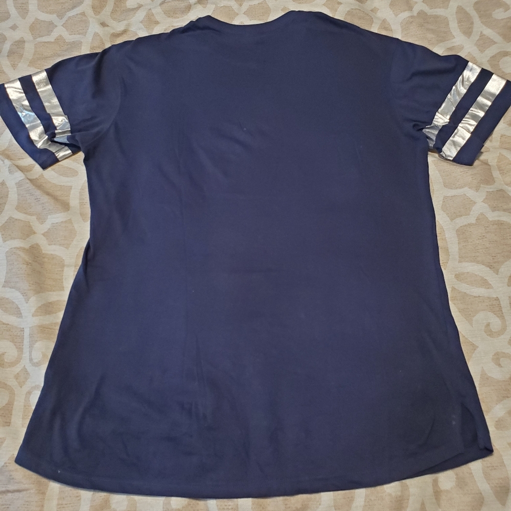 Blue & Silver T-Shirt - Picture 2 of 3